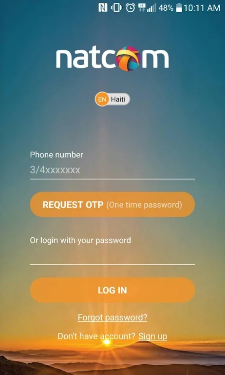 Schermata MyNatcom 1