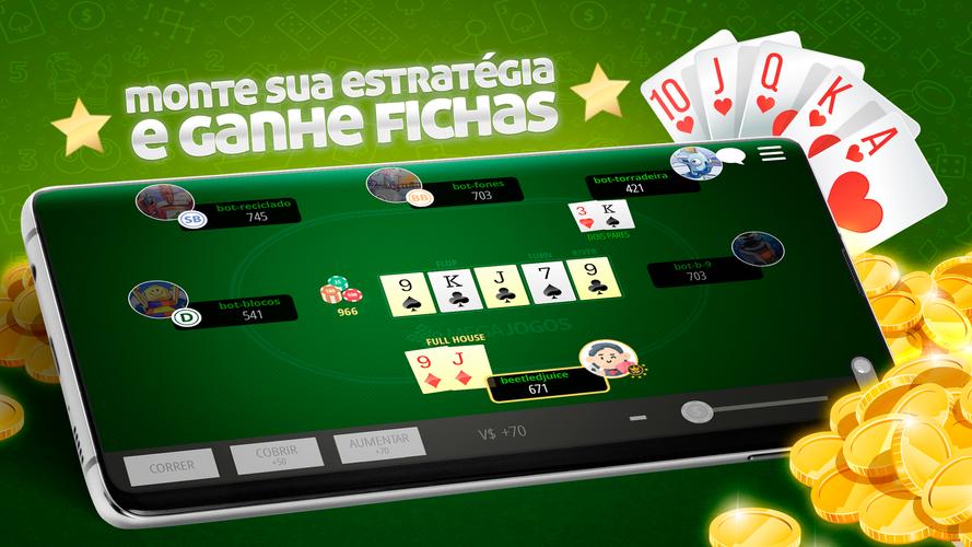 Poker Texas Hold'em Online Captura de tela 1