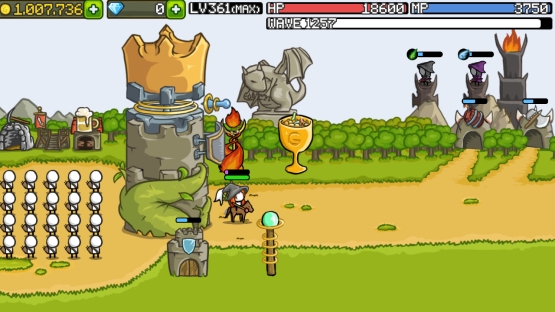 Grow Castle - Tower Defense Captura de pantalla 4