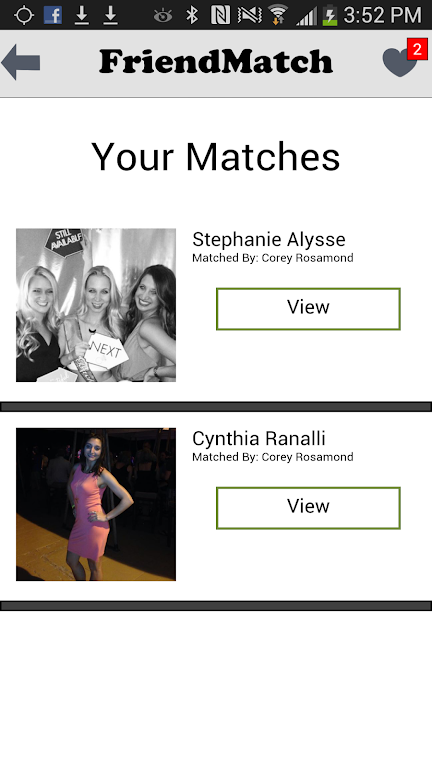 FriendMatch Screenshot 2