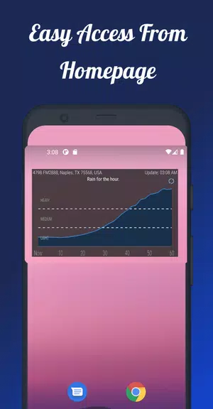 Dark Sky Tech Weather App Скриншот 2
