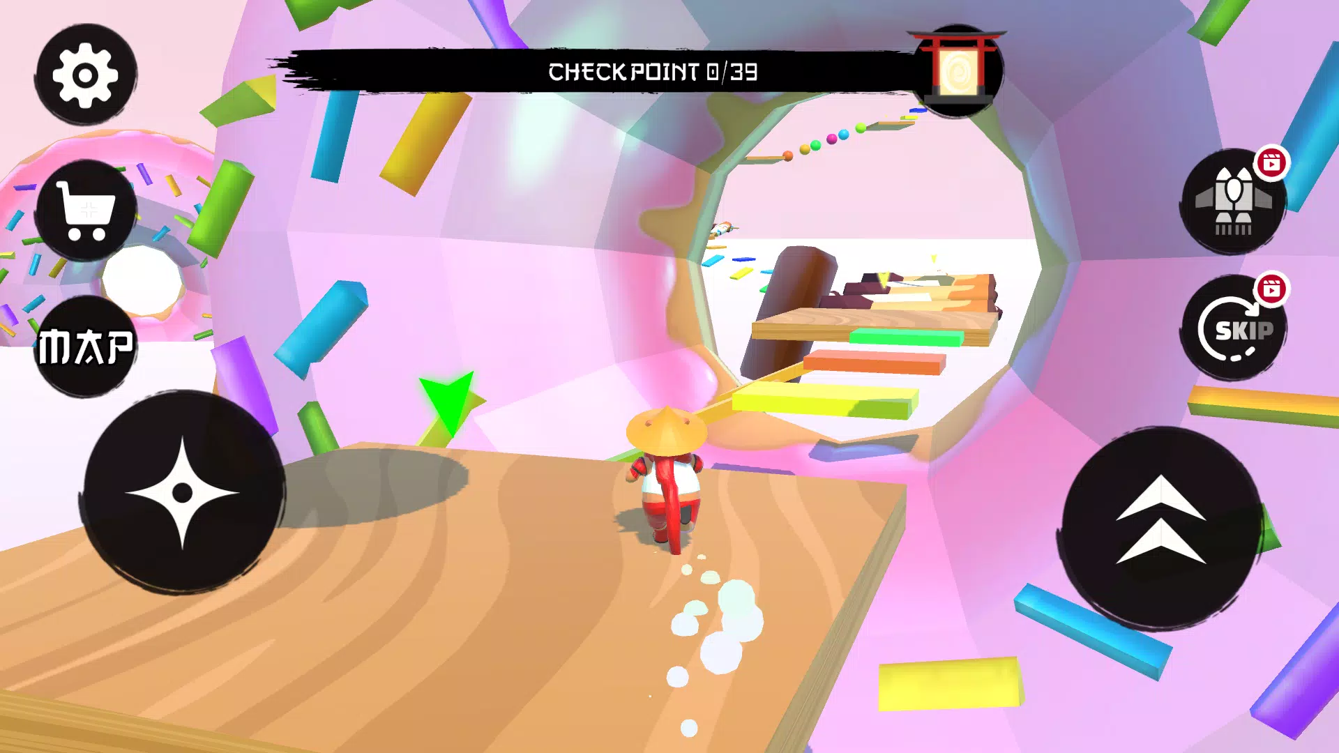 Parkour Capybara: Only Jump Up Screenshot 3