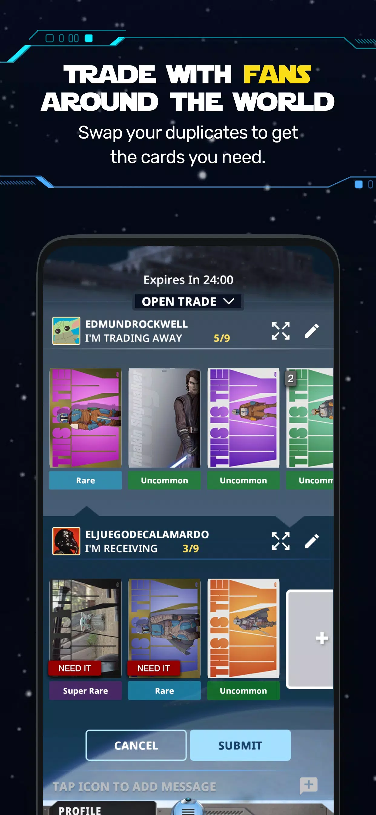 Star Wars Card Trader by Topps应用截图第3张