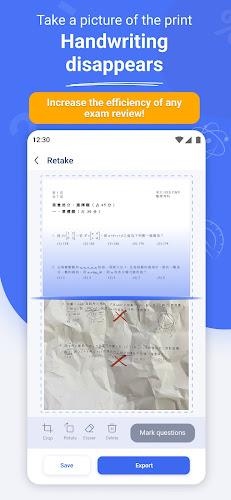 Homework Scanner: Remove Notes Schermafbeelding 1