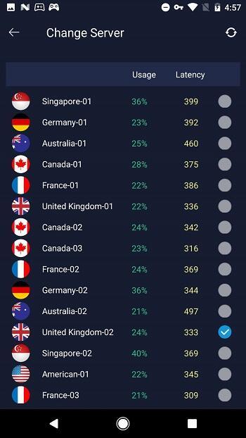 QuickVPN स्क्रीनशॉट 2