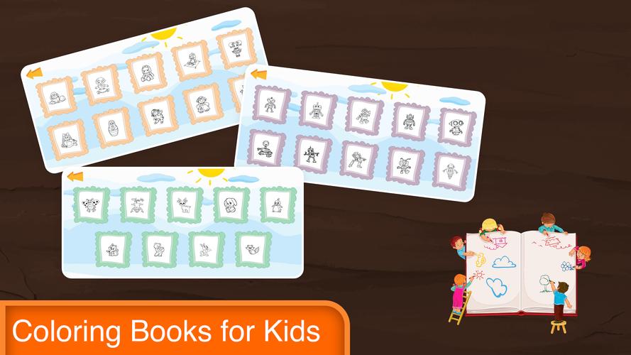 Coloring Games for Kids, Paint 스크린샷 4