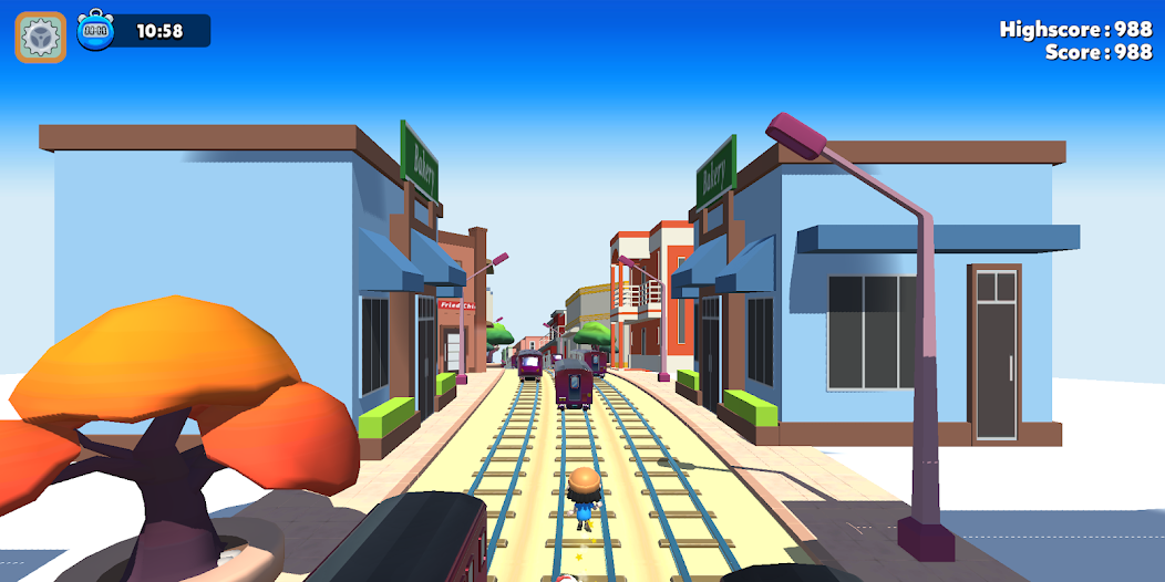 Subway Run Mod Captura de pantalla 4