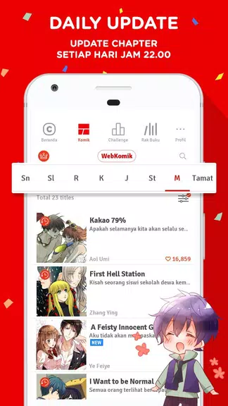 comico - Daily Free comics Captura de pantalla 4