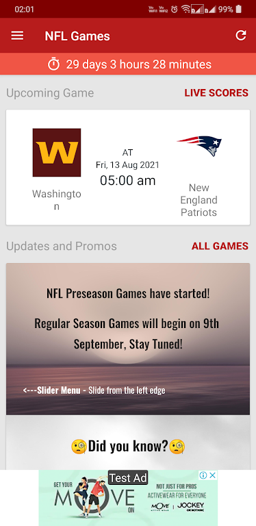 NFL 2024 Schedule Scores應用截圖第1張