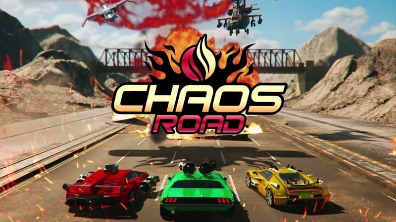Chaos Road: Corrida e Combate Captura de tela 1