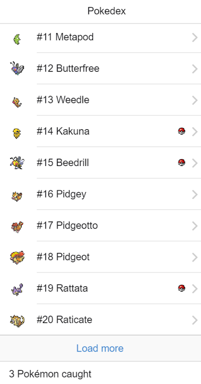 Pokedex Tracker 스크린샷 2