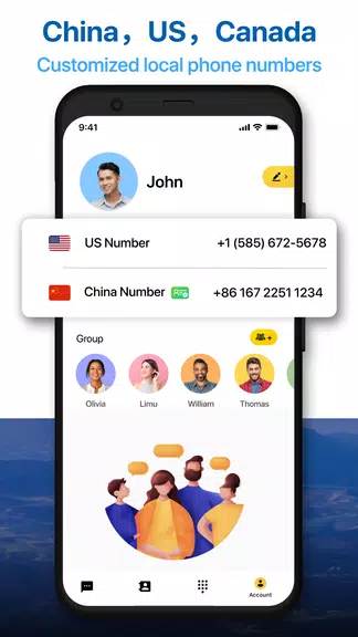 Schermata iTalkBB Prime – Add-on Numbers 3