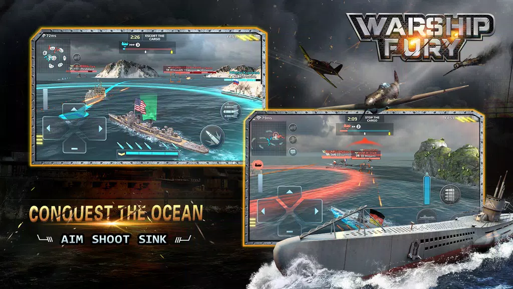 Warship Fury Tangkapan skrin 3