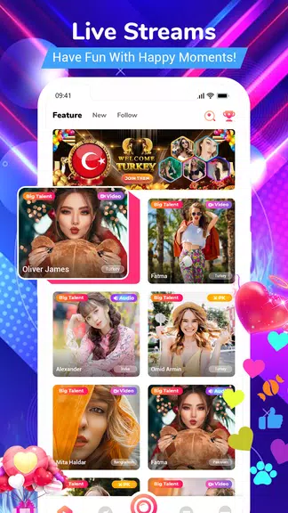POCO - Live Stream Video Chat应用截图第1张