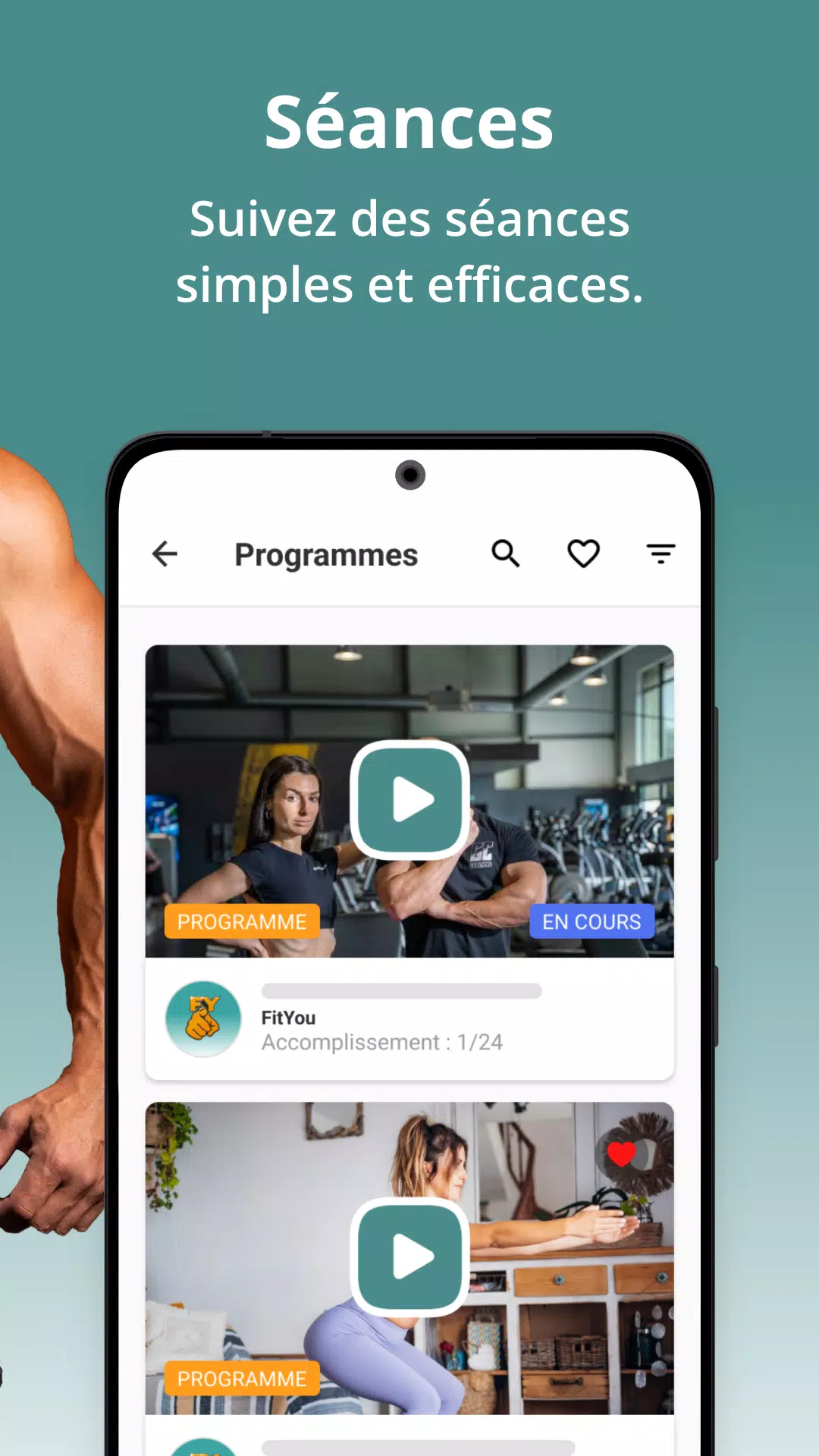 FitYou - Fitness, Nutrition Captura de tela 3