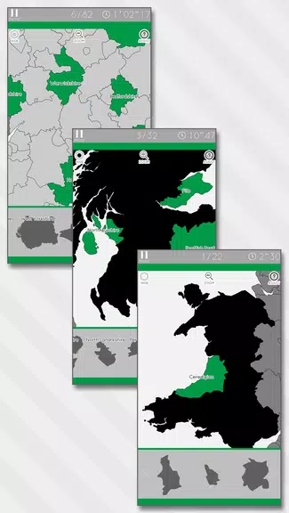E. Learning UK Map Puzzle स्क्रीनशॉट 2