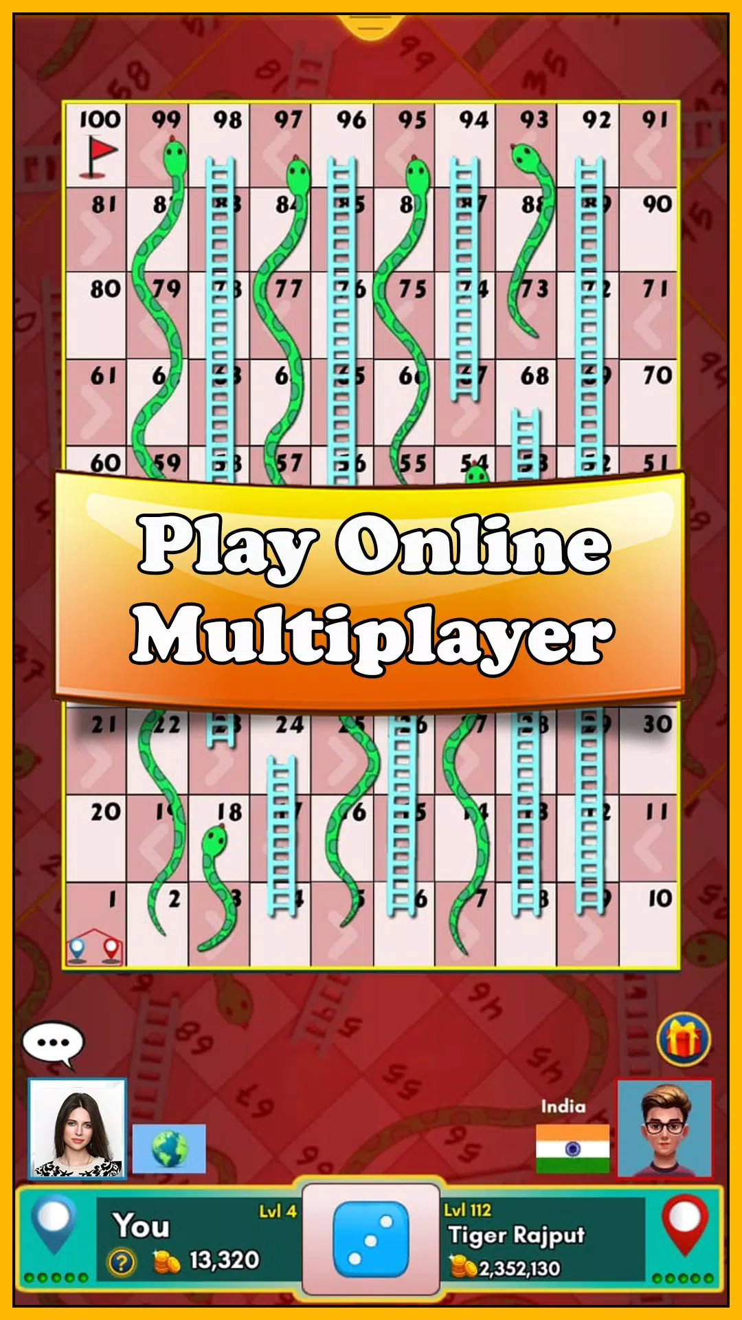 Snakes and Ladders King應用截圖第1張