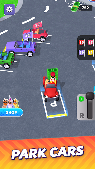 Valet Master - Car Parking Mod Capture d’écran 1