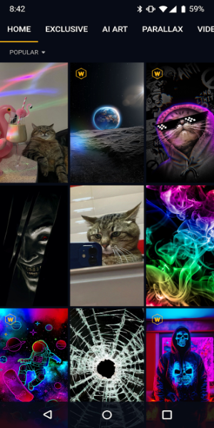 Wallcraft – Fondos de pantalla Captura de pantalla 2
