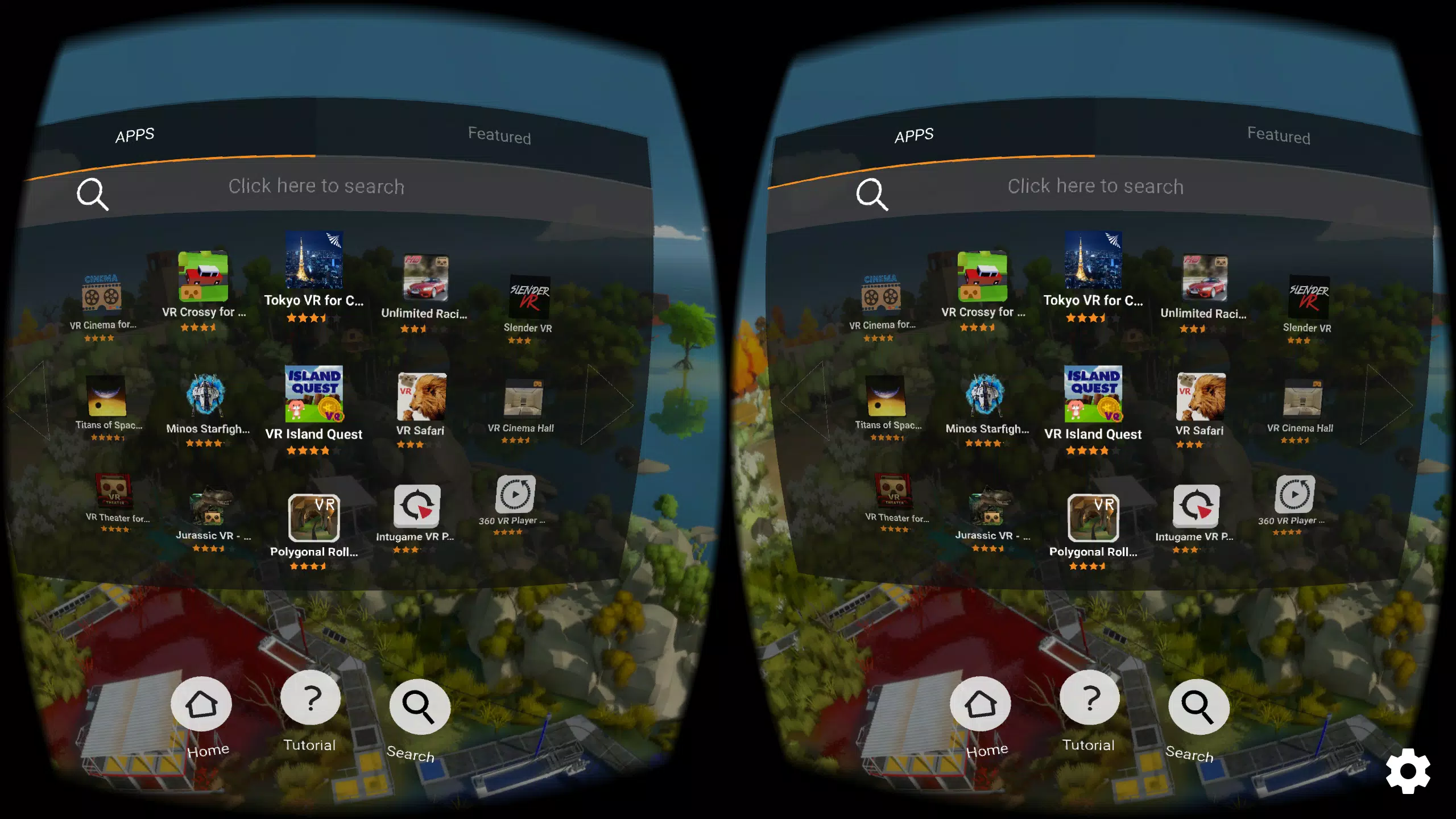 FD VR - Virtual App Launcher Screenshot 1