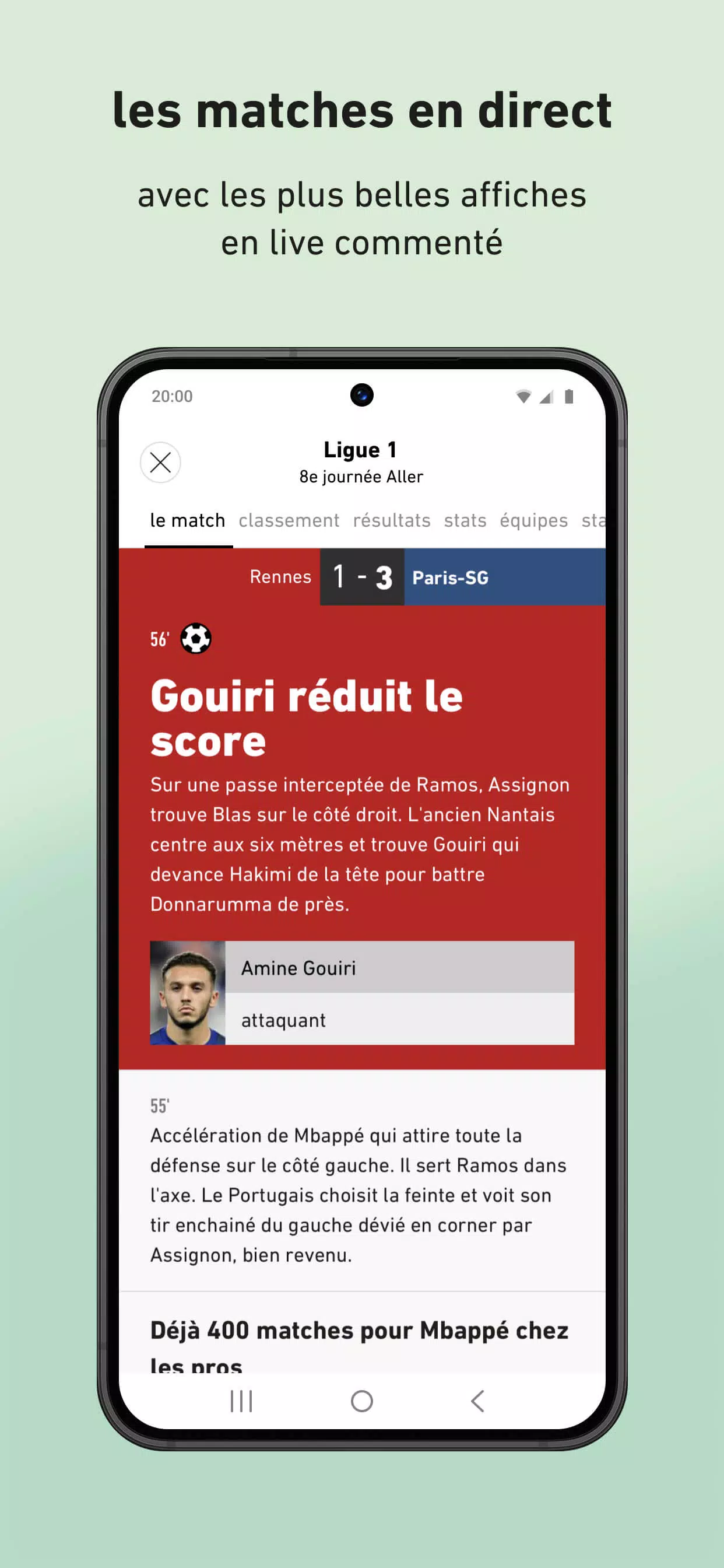 Schermata L’Équipe 1