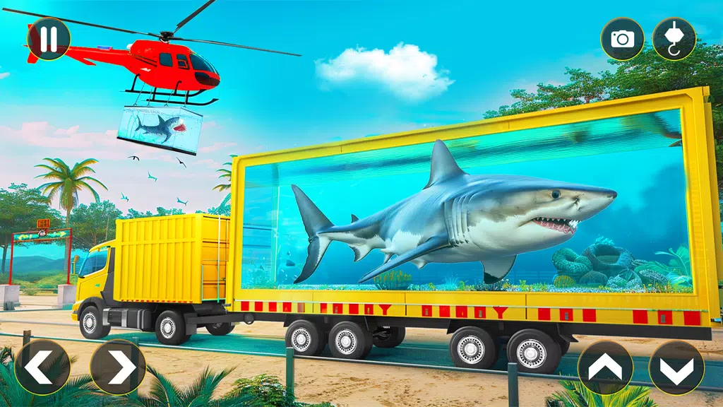 Sea Animal Transport Truck Sim应用截图第3张