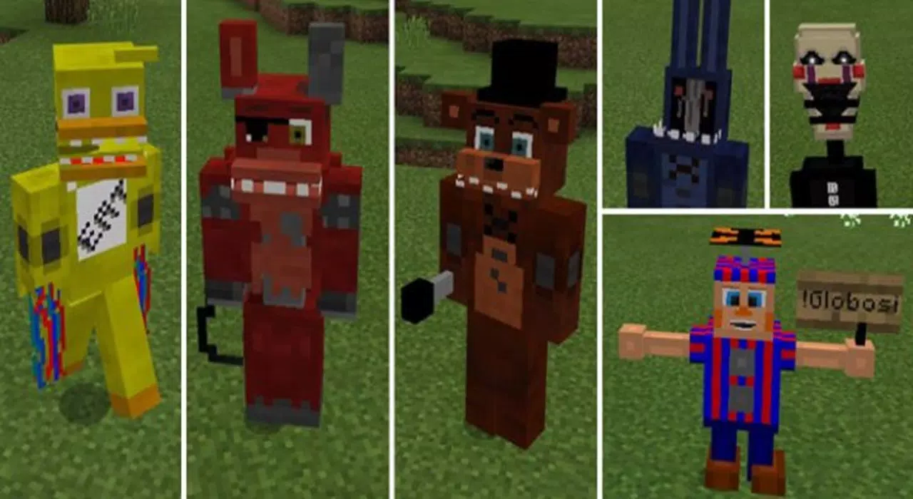 Five Nights At Freddy’s For Minecraft應用截圖第1張