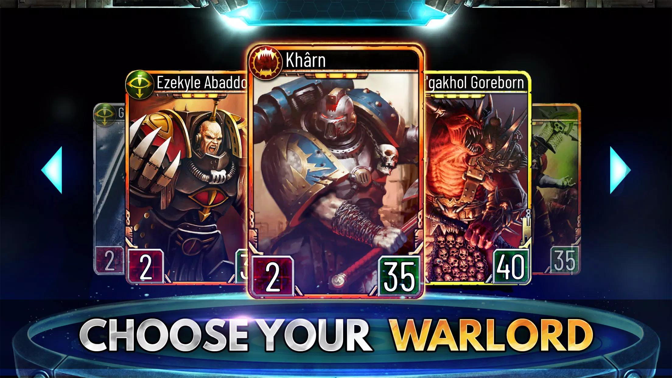 Schermata Warhammer Horus Heresy Legions 4
