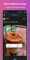 Opino - Social App for Polls應用截圖第2張