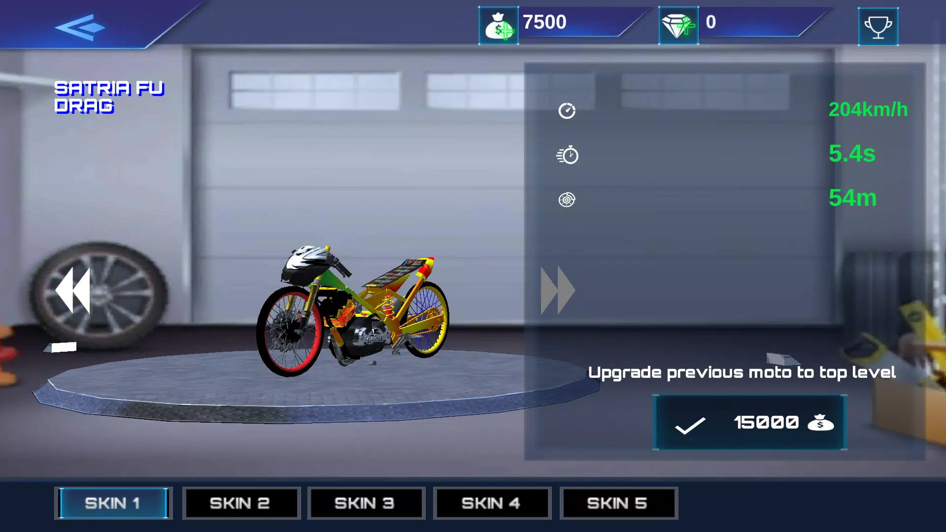 Real Drag Bike Racing Скриншот 3