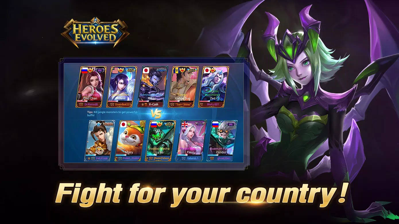 Heroes Evolved ဖန်သားပြင်ဓာတ်ပုံ 3