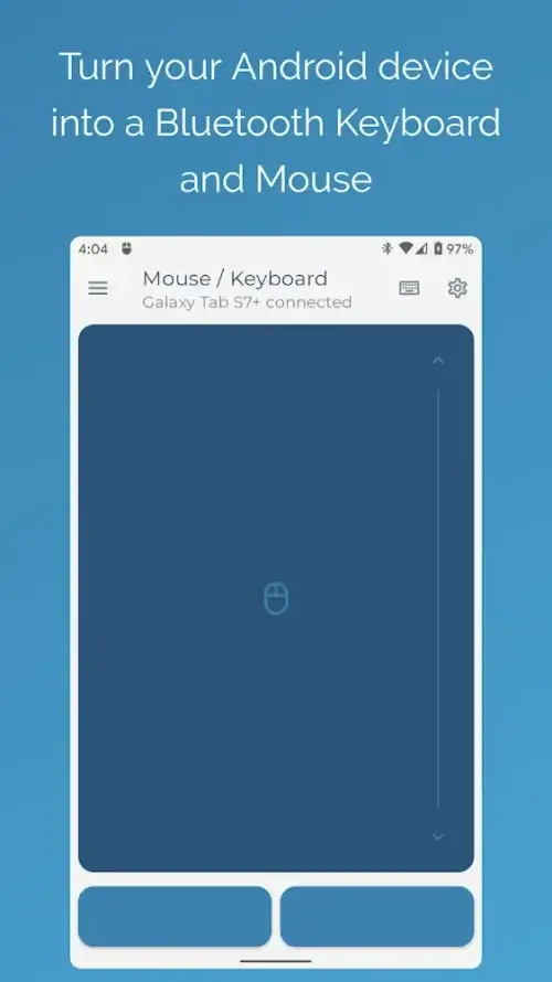 Bluetooth Keyboard & Mouse mod Captura de pantalla 1