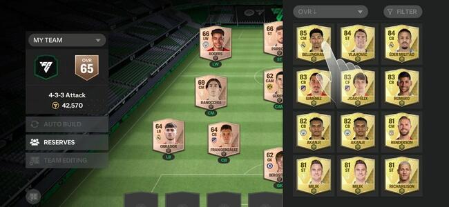 EA Sports FC Mobile Beta Zrzut ekranu 3