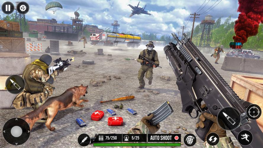 Battle Shooting FPS Gun Games Captura de tela 3