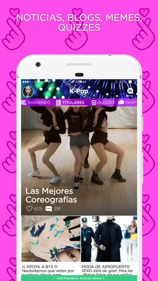 K-Pop Amino en Español应用截图第1张