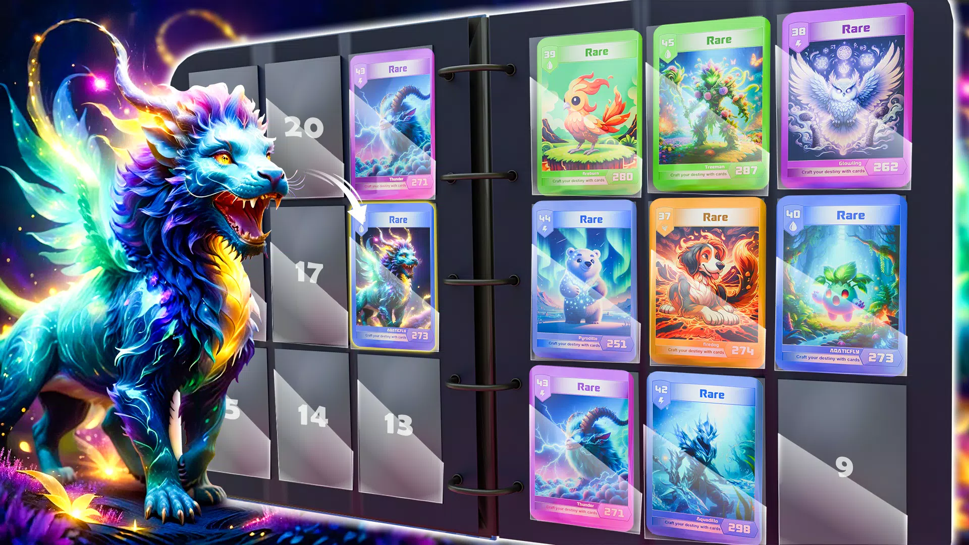 Monsters Card Collector Game應用截圖第2張