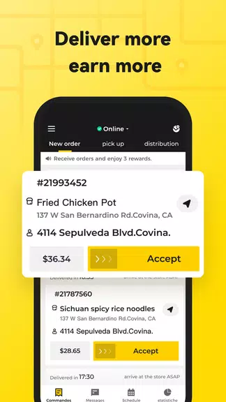 Schermata DeliveryPanda 1