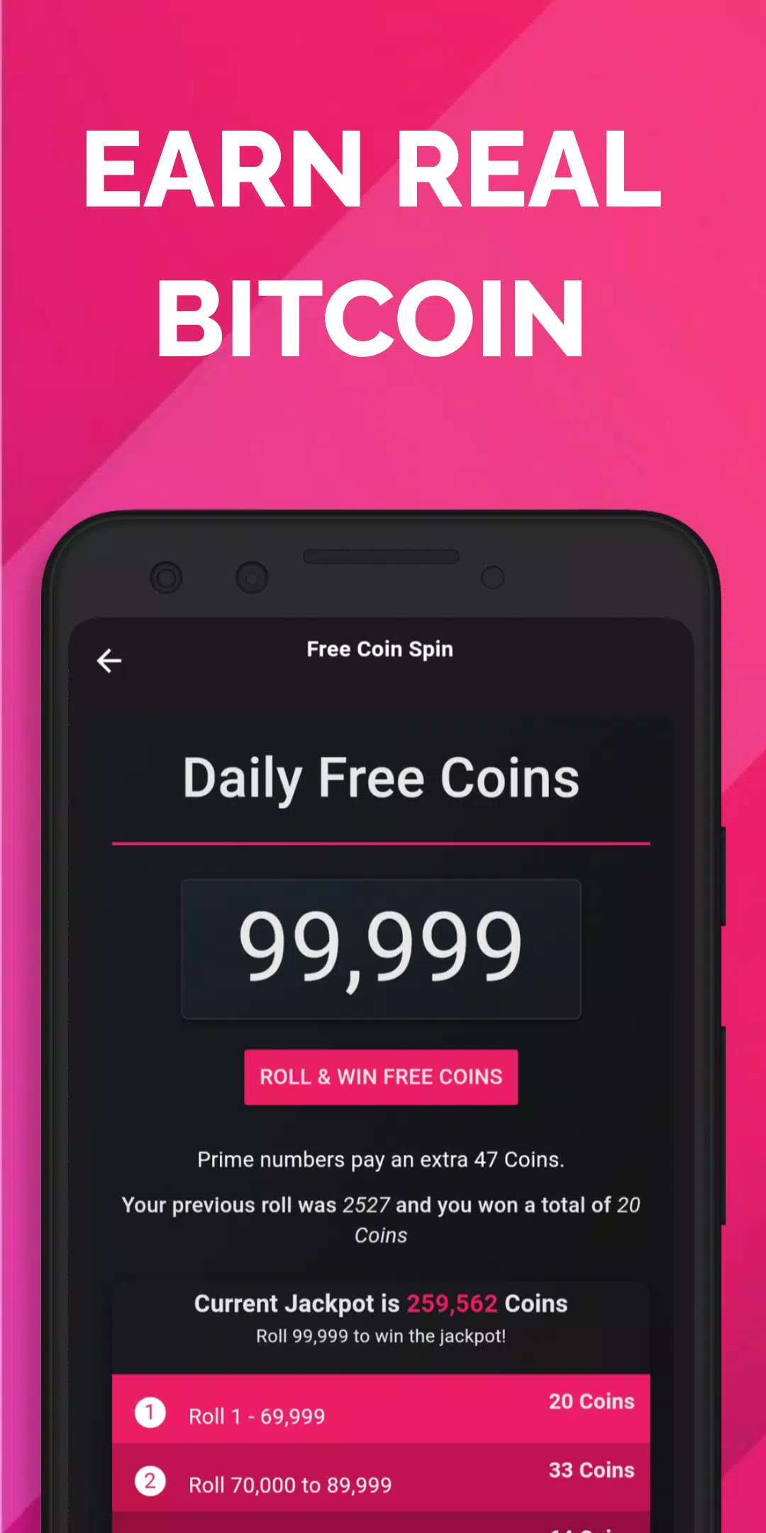 Cointiply - Earn Real Bitcoin スクリーンショット 1