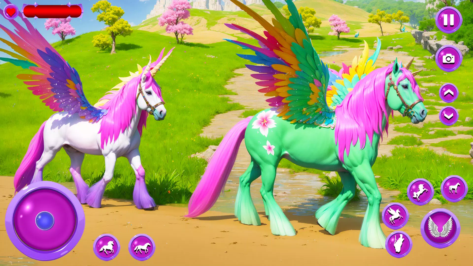 My Unicorn Flying Horse Care 스크린샷 2