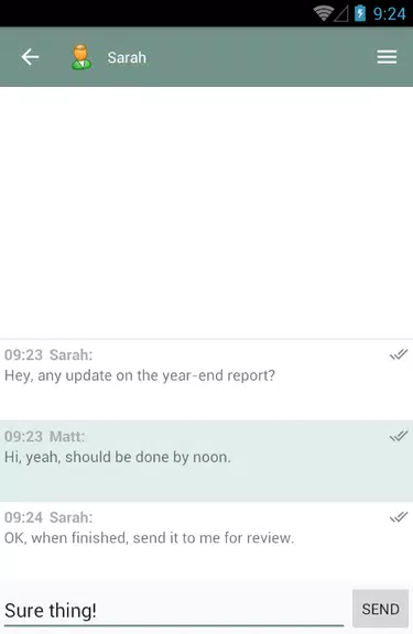 Softros LAN Messenger Screenshot 2