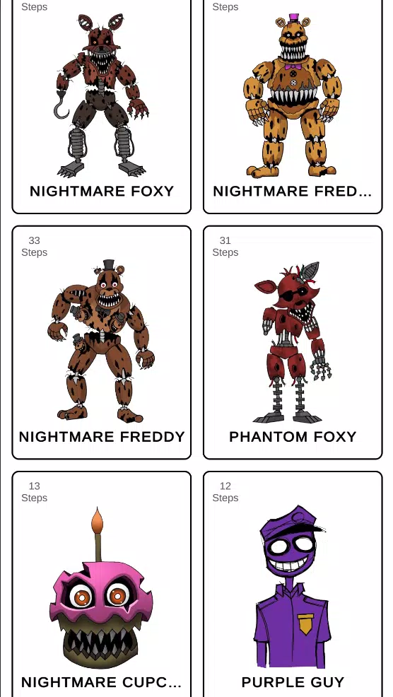How to draw fnaffs ภาพหน้าจอ 4