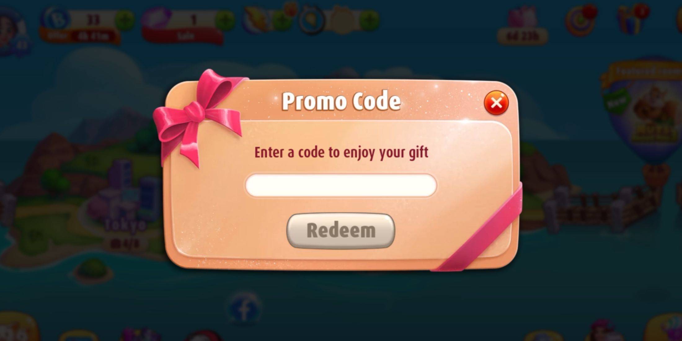 Redeeming Bingo Blitz Codes