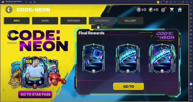 EA Sports FC ™ Mobile Soccer Code: Neon Event Guide: Rewards & Challenges