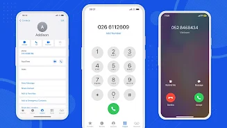 Call Phone 15- OS 17 Phone Captura de tela 2