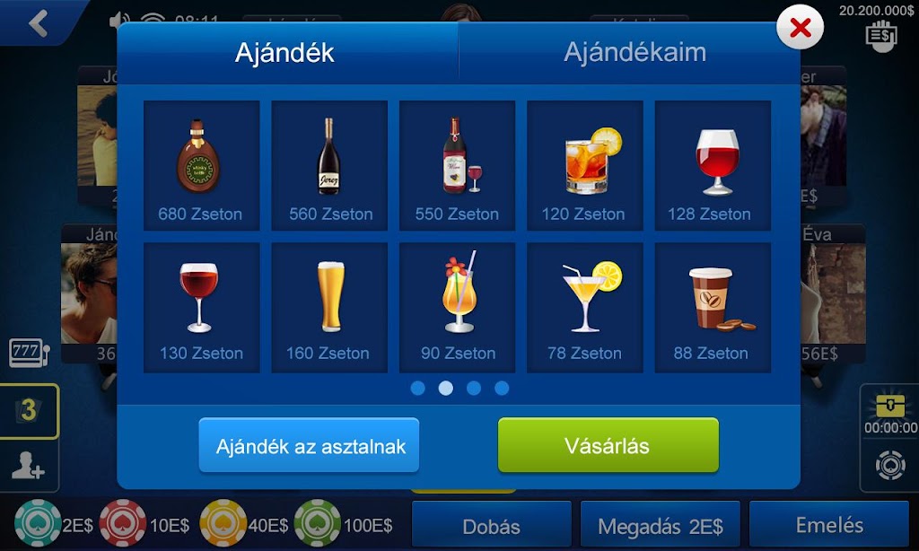 Póker Magyarország Captura de pantalla 4