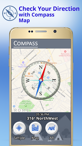 Schermata GPS Live Map Navigation - Smart Traveler 4