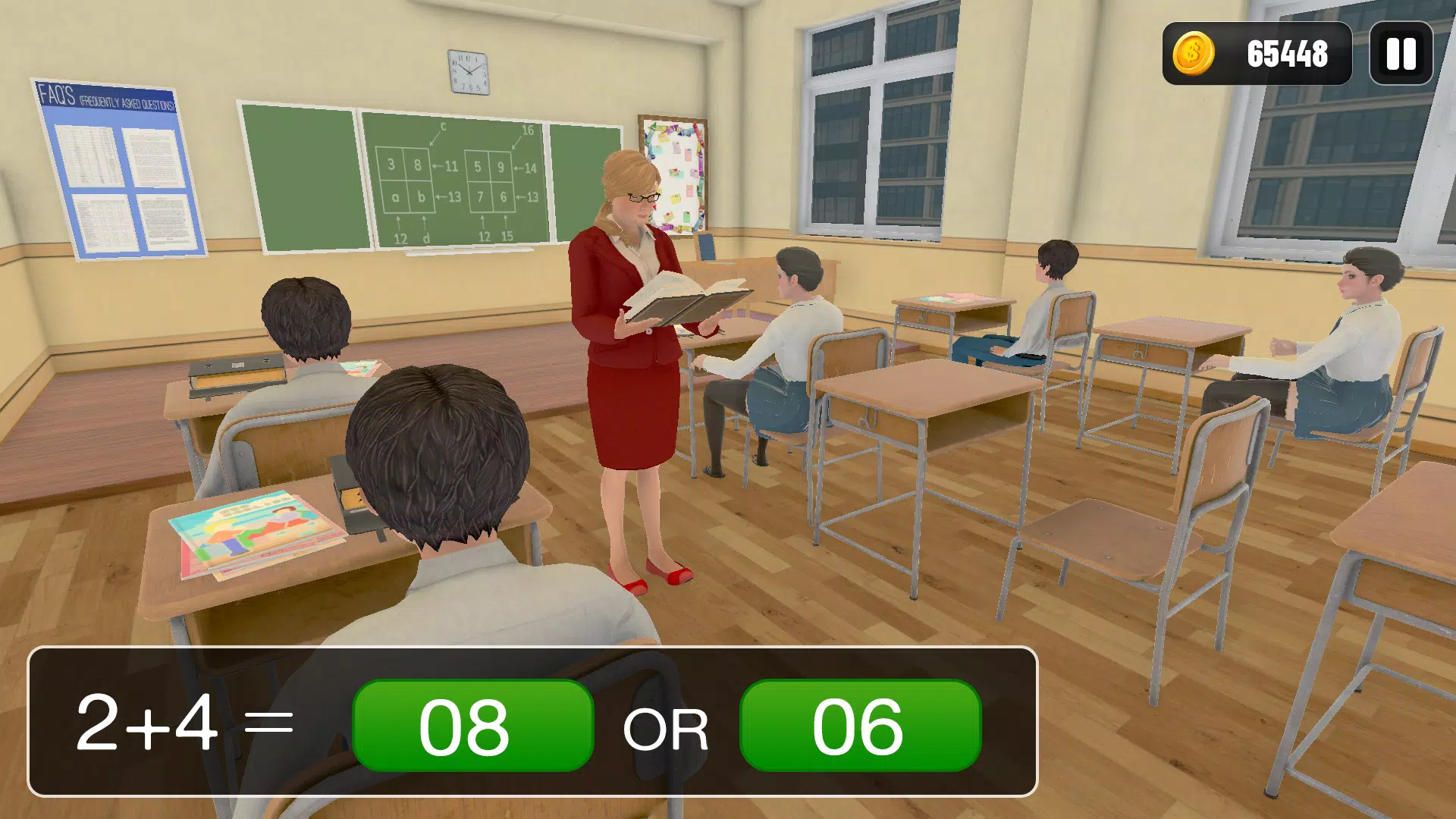 School Teacher Games 3D Tangkapan skrin 1