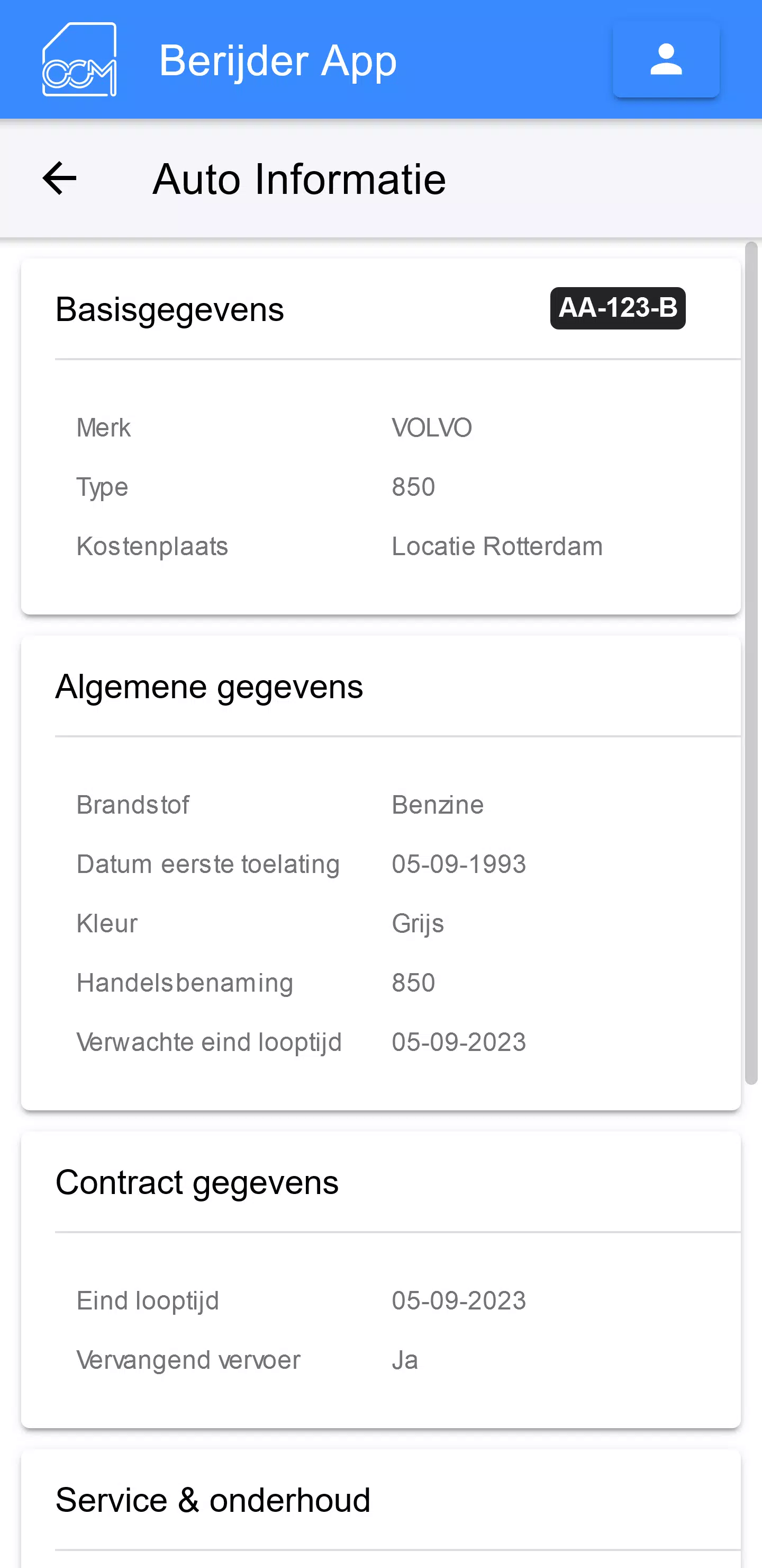 Mijn OCM Screenshot 3