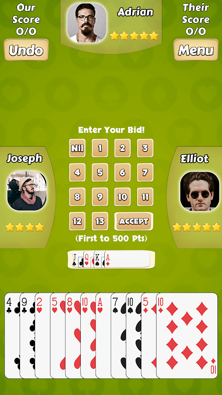 Spade Card Game スクリーンショット 3