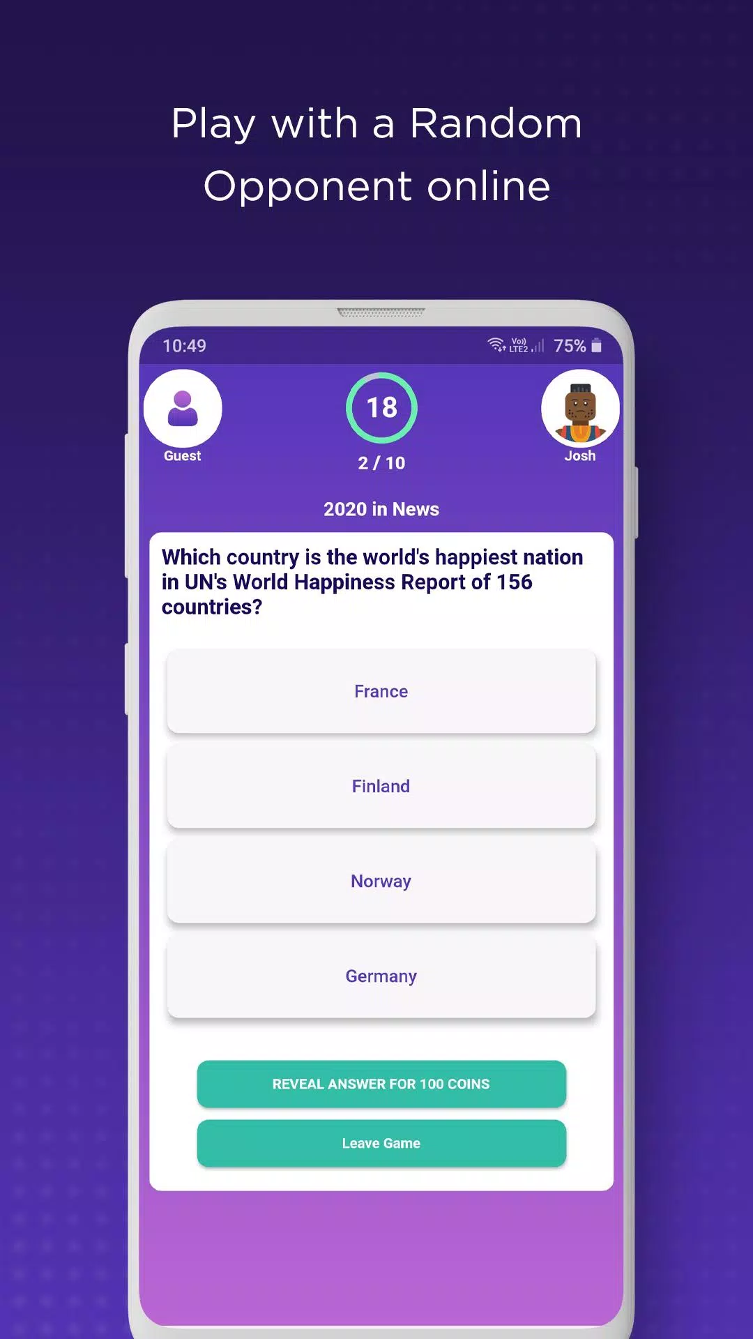 QuizPot: Group GK Quiz Trivia Screenshot 4